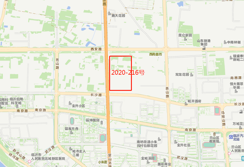 臨沂北城二期B32地塊案名定了，拿地價(jià)1389萬/畝