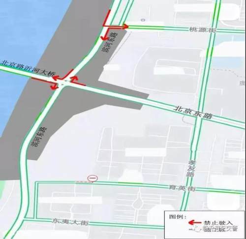 改造施工，臨沂這座橋?qū)⒎忾]