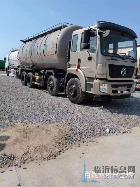 出售二手東風(fēng)散裝水泥罐車 300馬力國(guó)五前四后八