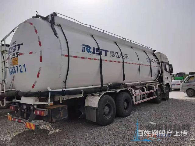 精品二手德龍散裝水泥罐車 375馬力，國五48方罐