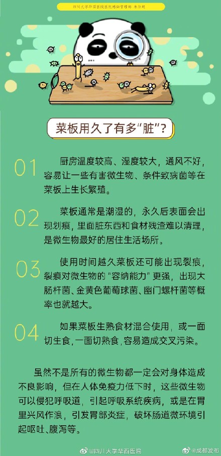 菜板用久了有多“臟”？多久換一次菜板？看看這篇科普