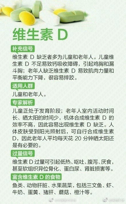 身體信號(hào)告訴你缺少哪些維生素存住